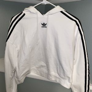 Adidas cropped hoodie